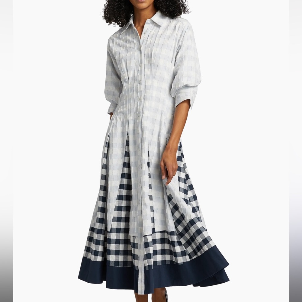 Simkhai Jazz Pintuck Midi-Dress